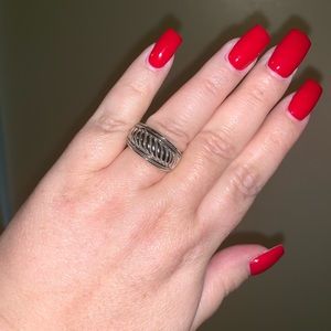 Sterling silver ring size 8